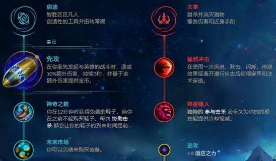 《LOL》游戏尼菈符文选择：从入门到精通